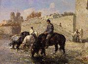 James Joseph Jacques Tissot Huile sur toile France oil painting artist